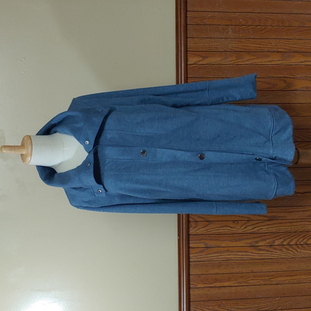 Free Country Button Up Sweater L